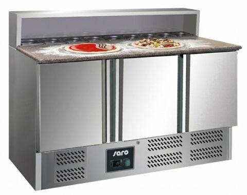 SARO Pizzatisch GIANNI PS903, für 8x1/6GN, 1365x700x1090mm