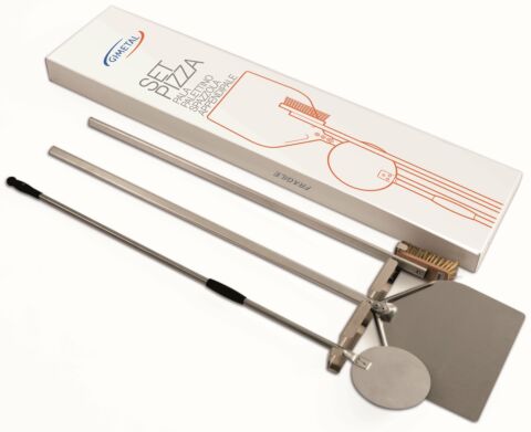 GI-Metal Pizzaschaufel 4er Set mit Schaufel