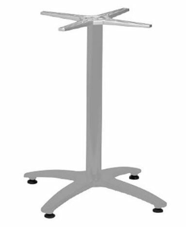 Tischgestell Rom 4 für Platten bis 80 cm, grau