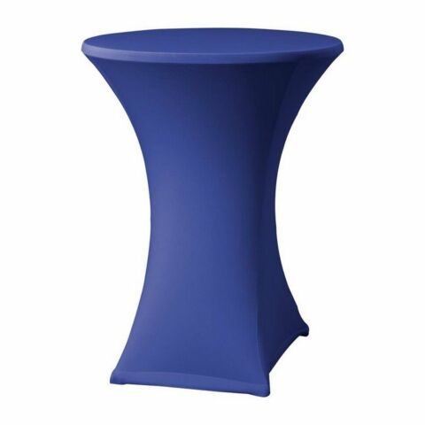 Tischhusse für Stehtische Samba D2 blau, 85cm-Gastro-Germany