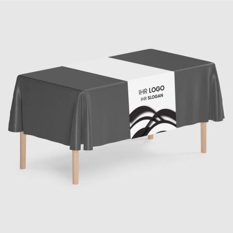 Tischläufer VTS-500 mit Logo, 200x60cm