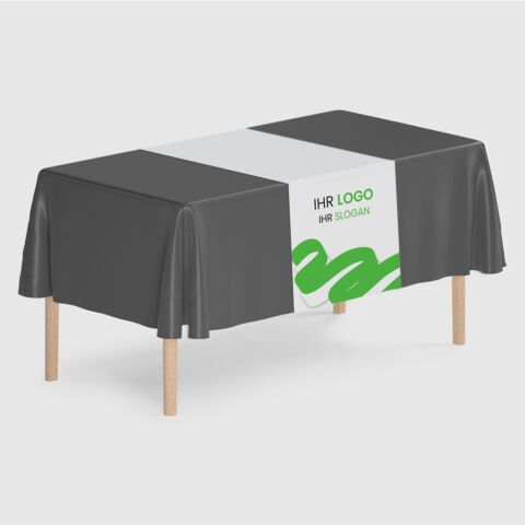 Tischläufer VTS-400 mit Logo, 200x60cm