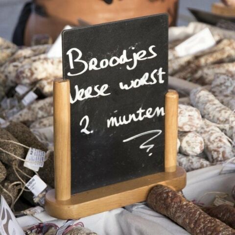 Securit Tischtafeln Teak Effekt