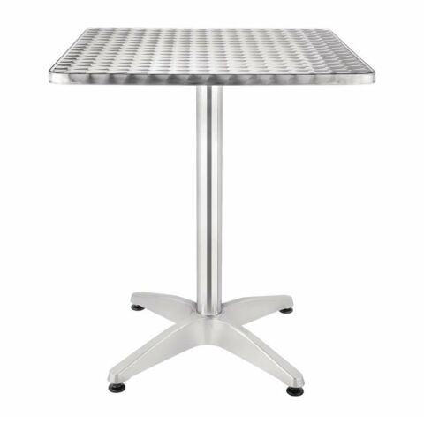KRISTA Bistrotisch eckig 60x60 cm, komplett aus Metall-Gastro-Germany
