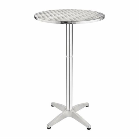 Bistro Stehtisch Metall KRISTA 60 cm mit Gestell aus Gusseisen-Gastro-Germany