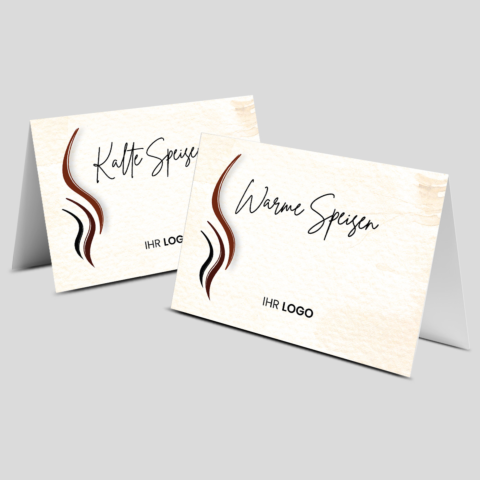 Buffet-Tischaufsteller Wave – Stilvoll und perfekt für Buffets