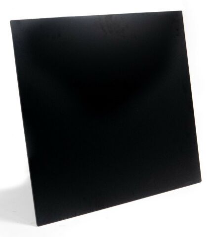 VEBA Tischplatte HPL schwarz 70x70cm