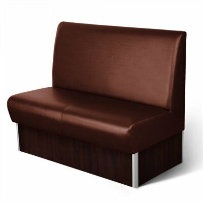 Gastronomie Sitzbank Woody braun, Länge 120 cm-Gastro-Germany