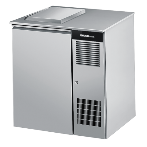 Abfallkühlrt 1 x 120 L, Steckerfertig - 1020x720x1082 mm