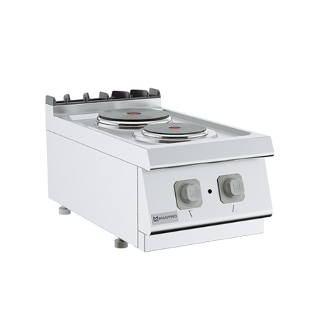 MASTRO Elektrokochfeld, 2 runde Platten