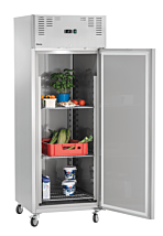 Bartscher Wärmeschrank 1-türig – 25-30 Teller Ø320 Mm, Edelstahl, Thermostat 0-85°C, 0,4 KW, 230V (Modell 103064)