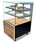 IGLOO Kuchentheke Kuchenvitrine GASTROLINE CUBE 0.6W ML08, Breite 610mm