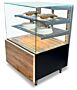 IGLOO Kuchentheke Kuchenvitrine GASTROLINE CUBE 0.9W ML08, Breite 910mm