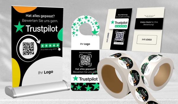 Bewertungsprodukte mit QR-Code