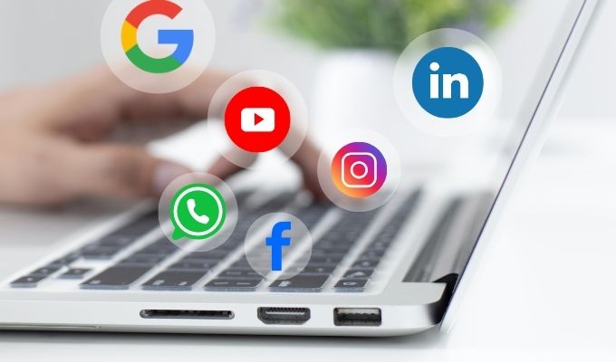 Social-Media-Werbemittel mit QR-Codes